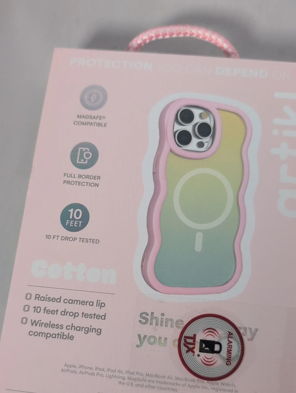 Artikl Cotton Iridescent Effect iPhone 15 Pro Max Phone Case